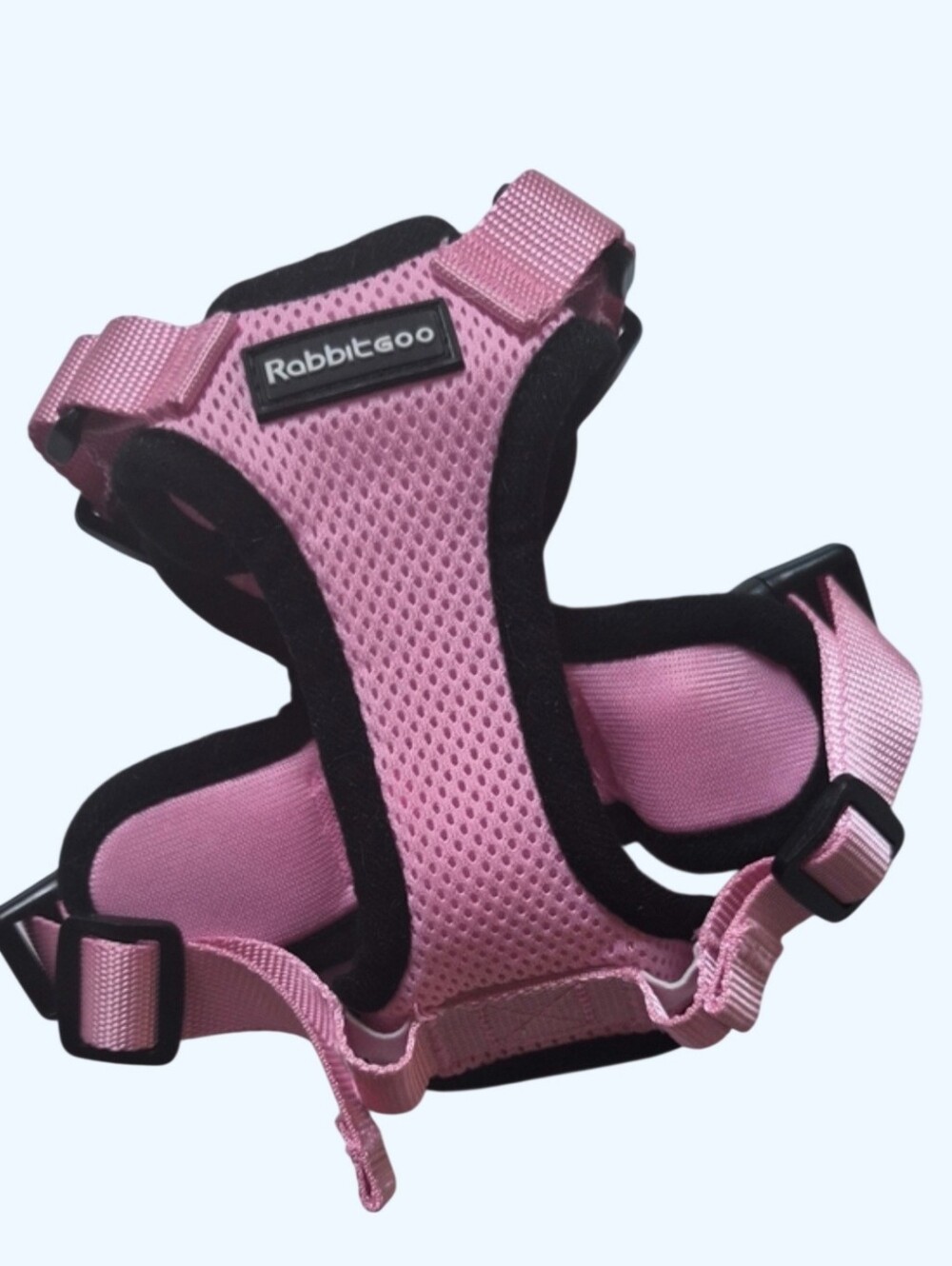 Rabbitgoo Dog Harness No Pull with 2 Leash Clips, Adjustable Soft Padded